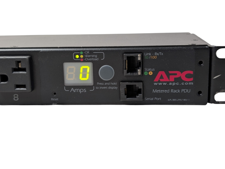 APC AP7801 Metered PDU 120V 8x 20A Outlets