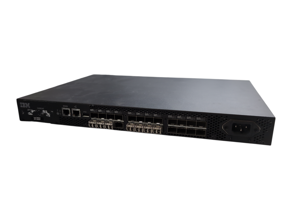 IBM 249824E B-type Switch 2498-B24/24E Fibre Channel Switch /w 16 Active Ports