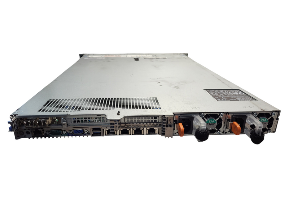 DELL PowerEdge R640 2x SILVER 4116 32GB RAM 16G/10G NIC 2x 750W PSU No backplane