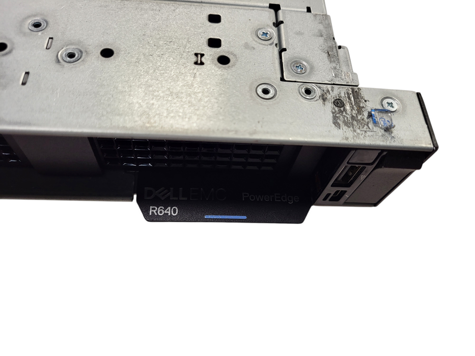 DELL PowerEdge R640 2x SILVER 4116 32GB RAM 16G/10G NIC 2x 750W PSU No backplane
