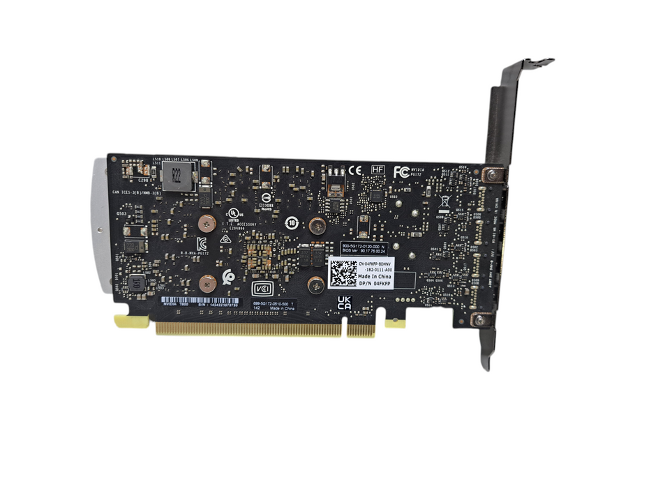 Dell NVIDIA Quadro T600 4GB GDDR6 Graphics Card | 4x Mini DP High Profile