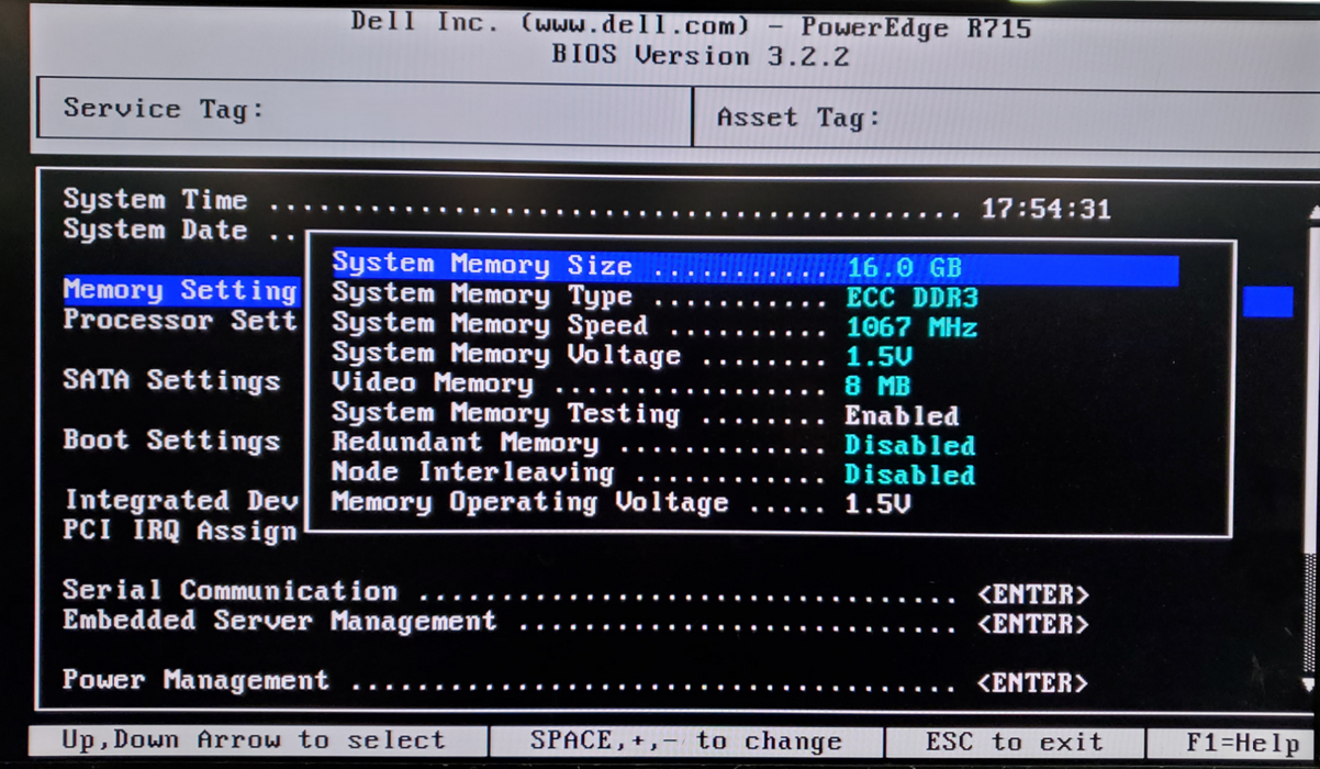 Dell PowerEdge R715 - 2x AMD Opteron 6366, 16GB DDR3 - No HDD