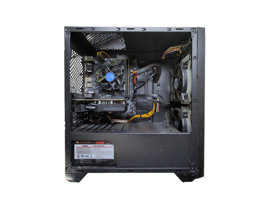 Custom PC, msi H310M PRO-VDH PLUS, i3-9100F, 16GB DDR4. 2x 256GB SSD, 600W PSU