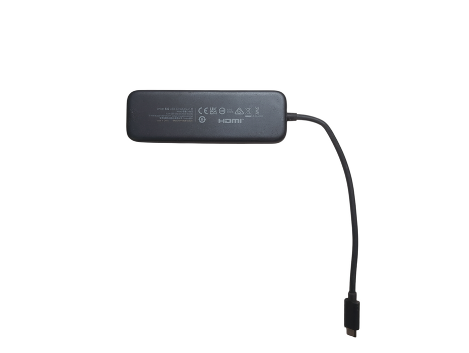 Anker 332 5-in-1 4K HDMI USB-A  USB-C Adapter Hub