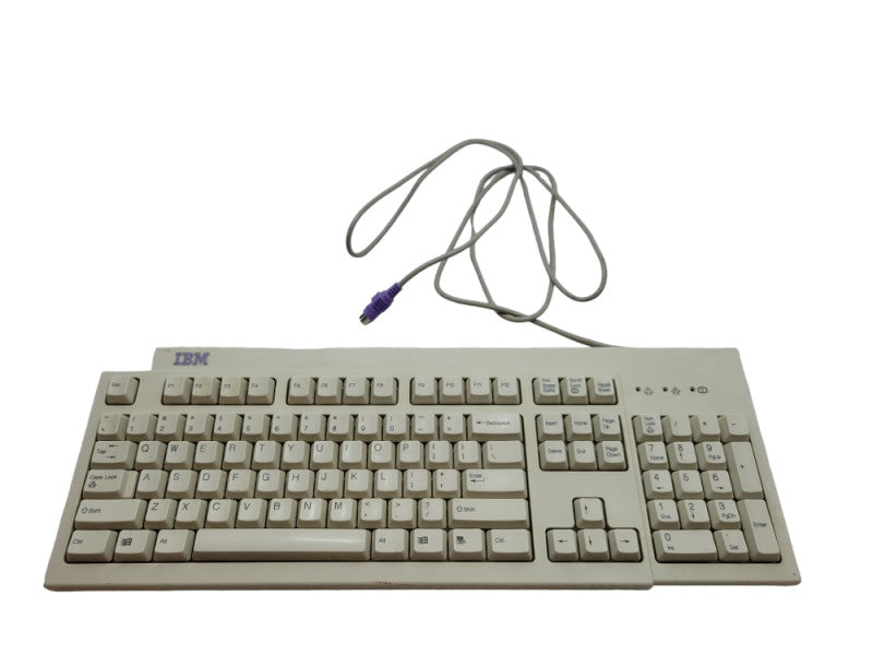 Vintage IBM PS/2 Keyboard (KB-9910) %