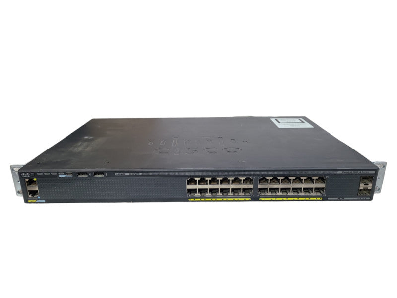Cisco WS-C2960X-24TS-LL, 24-Port Gigabit 2x SFP LANLite Network Switch