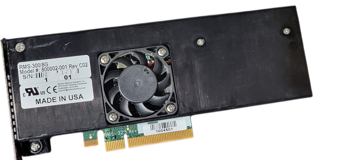 Radian RMS-300/8G Card 800002-001 Rev.C02