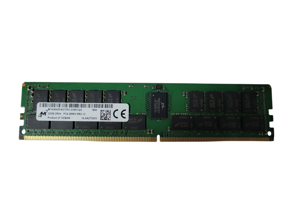 Micron 32GB 2RX4 PC4-2666V-RB2-12 Server Ram