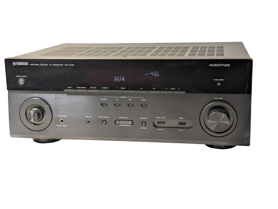 YAMAHA RX-A760 7.2-channel 4K HMDI Home AV Receiver Wi-Fi Bluetooth