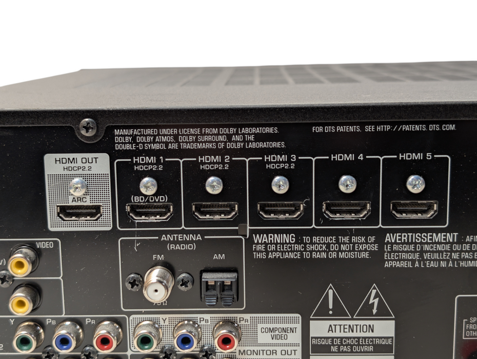 YAMAHA RX-A760 7.2-channel 4K HMDI Home AV Receiver Wi-Fi Bluetooth