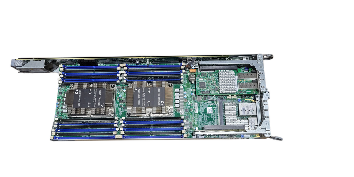 SuperMicro 113-6 Xeon Silver 4110×2 16GB Supermicro X11DPI-B-NAU11 Node W/ 2x Xeon Silver 4110 CPU, 16GB