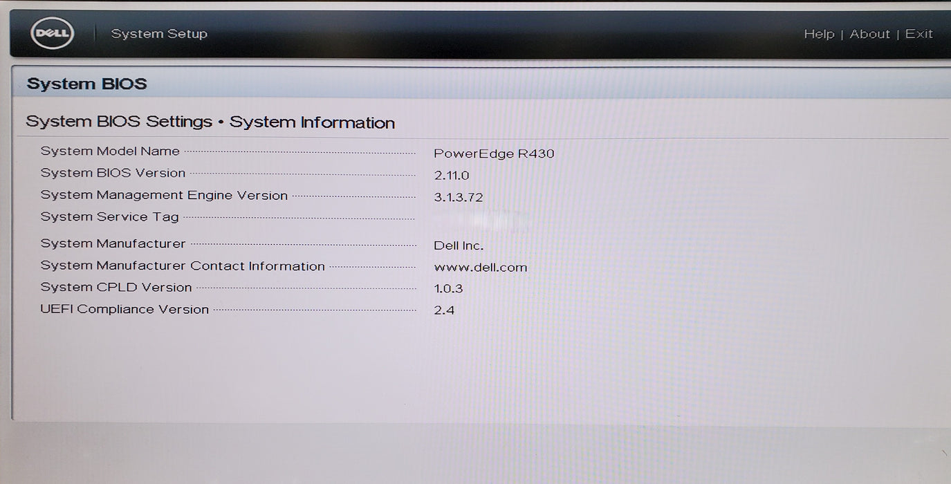 Dell PowerEdge R430 - 1x Xeon E5-2630 v4, 16GB DDR4, H730 Mini - No HDD