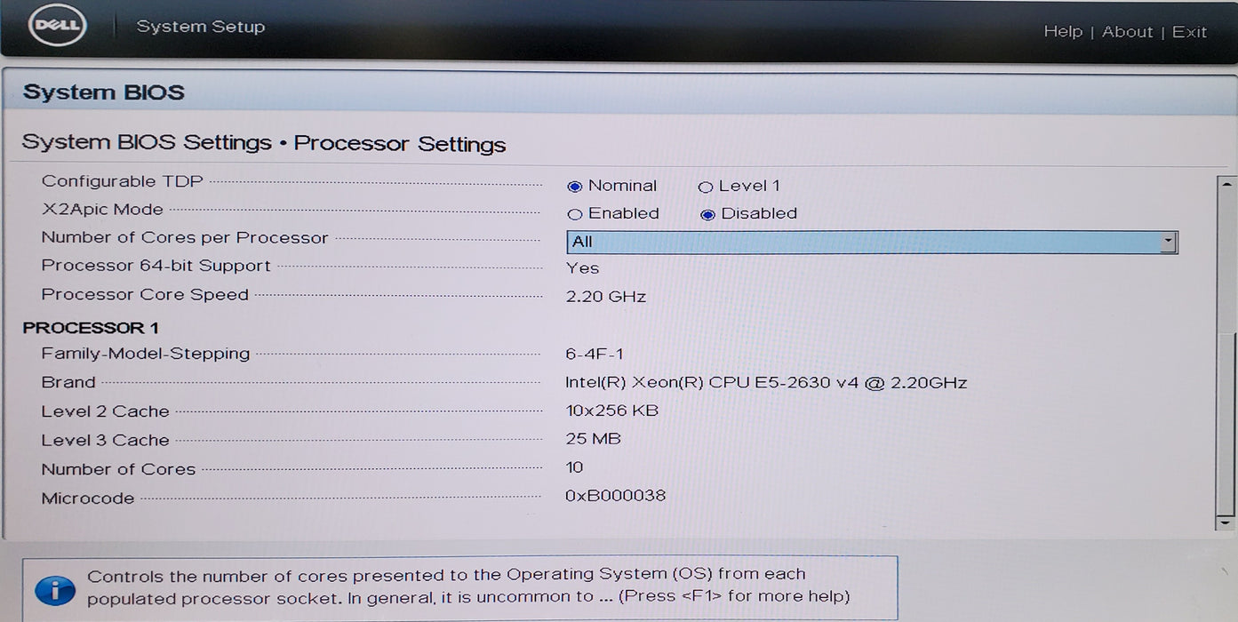 Dell PowerEdge R430 - 1x Xeon E5-2630 v4, 16GB DDR4, H730 Mini - No HDD