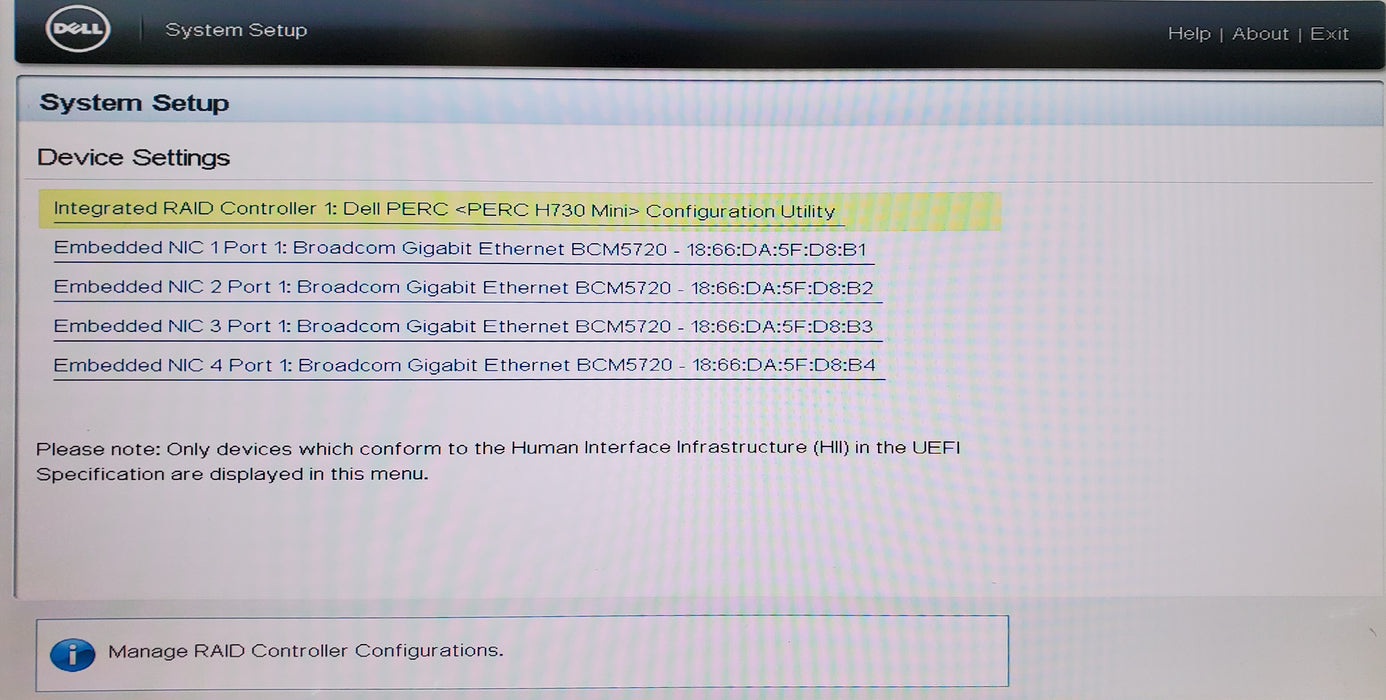 Dell PowerEdge R430 - 1x Xeon E5-2630 v4, 16GB DDR4, H730 Mini - No HDD