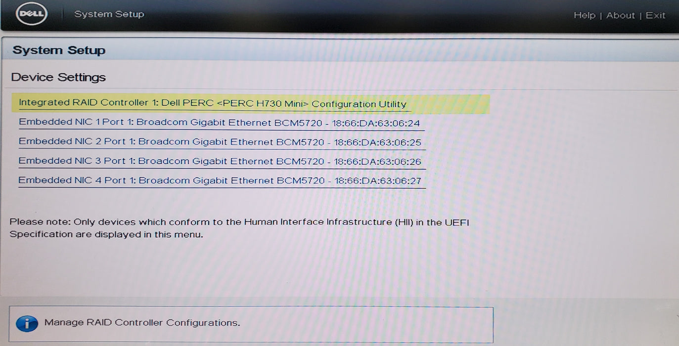 Dell PowerEdge R430 - 1x Xeon E5-2640 v4, 16GB DDR4, H730 Mini - No HDD