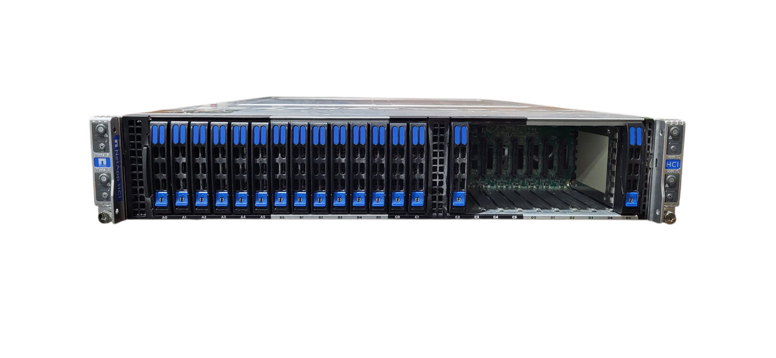 NetApp NAF-1701 W/Supermicro X11DPI-B Node 2x Xeon 4110 CPU | 16GB DDR4 |1x2200W