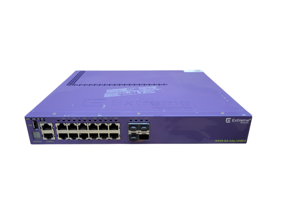Extreme Networks Summit X440-G2-12P-10GE4 Ethernet Switch