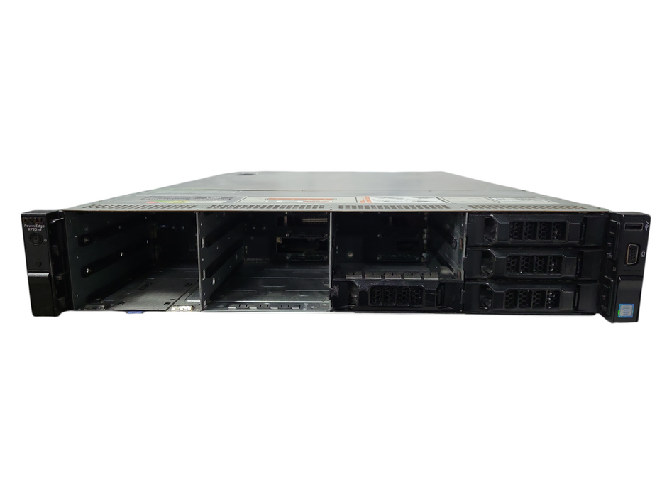 Dell PowerEdge R730xd - 1x Xeon E5-2620 v3 CPU | 16GB DDR4 | H730P Mini 2x 750w