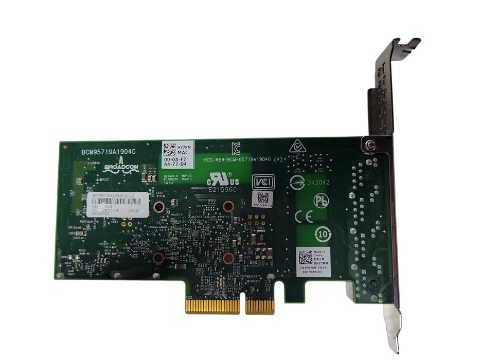 Dell Broadcom 5719 Quad-Port Ethernet PCIe Network Adapter