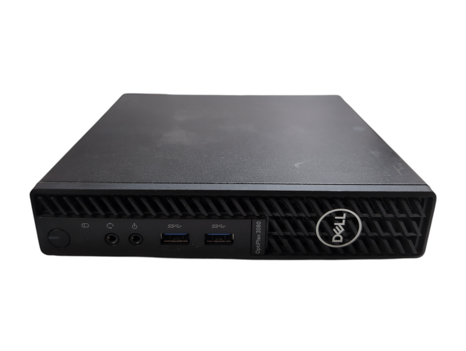 Dell Optiplex 3080 USFF, i3-10100T 3.00GHz, 8GB DDR4, 256GB NVMe, No AC Adapter