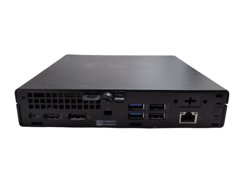 Dell Optiplex 3080 USFF, i3-10100T 3.00GHz, 8GB DDR4, 256GB NVMe, No AC Adapter