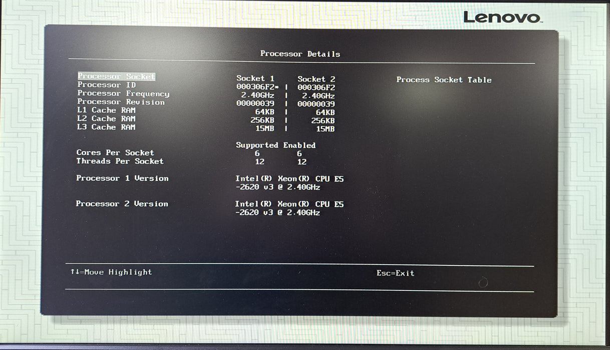 Lenovo System X3650 M5 8x 2.5" | 2x Xeon E5-2620 v3 @2.40GHz, 16GB DDR4, M1215