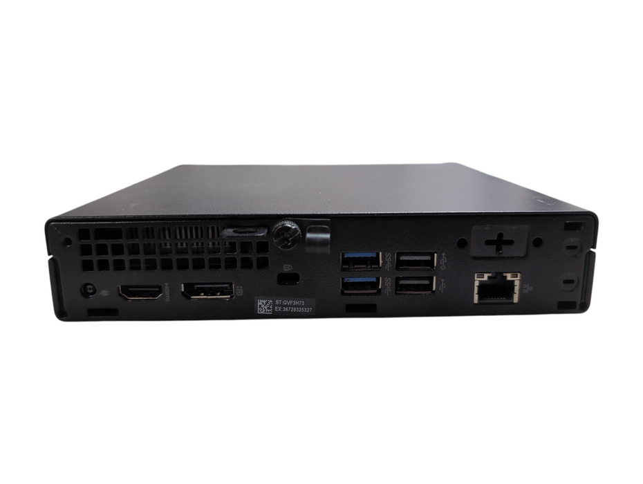 Dell Optiplex 3080 USFF, i5-10500T 2.30GHz, 8GB DDR4, 256GB NVMe, No AC Adapter