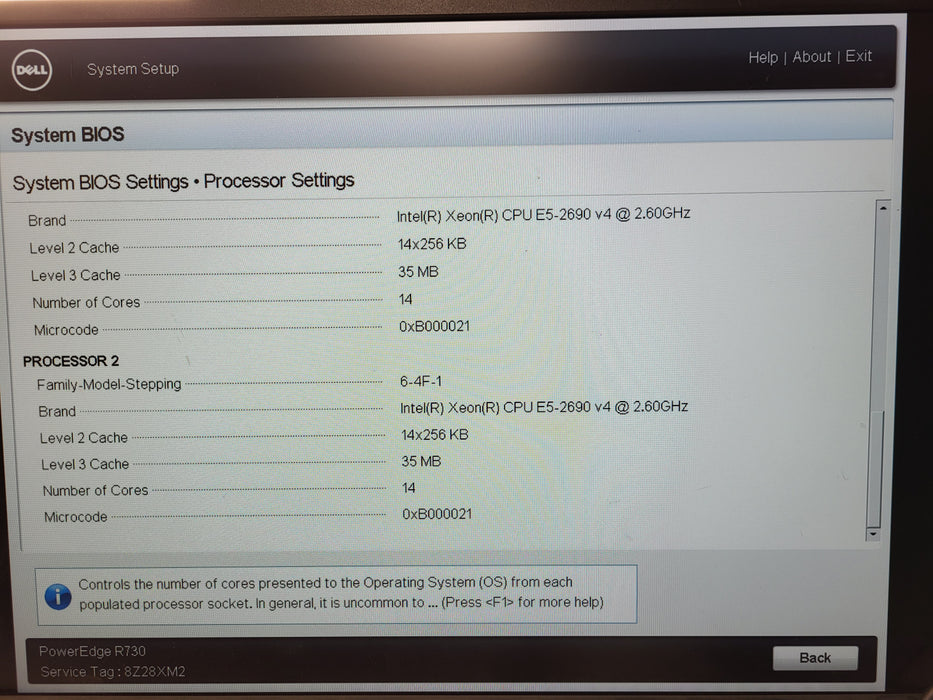 Dell PowerEdge R730 16x 2.5" | 1x Xeon E5-2690 v4, 16GB DDR4, H730 Mini, 2x 750W
