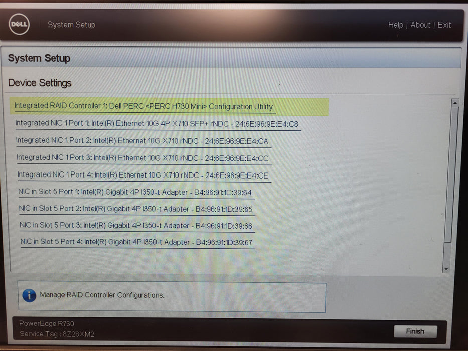 Dell PowerEdge R730 16x 2.5" | 1x Xeon E5-2690 v4, 16GB DDR4, H730 Mini, 2x 750W
