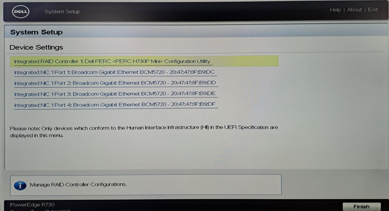 Dell PowerEdge R730 8x 2.5" | 2x Xeon E5-2650 v3 @2.30GHz, 32GB DDR4, H730P Mini
