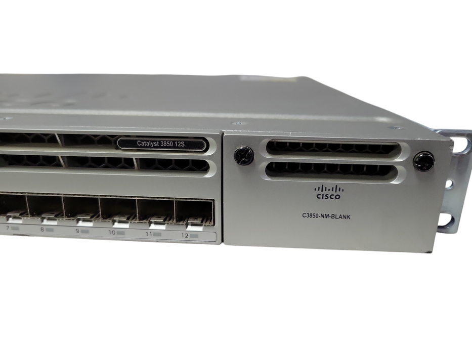 Cisco WS-C3850-12S-S 12 Port SFP 3850 Switch 1x PSU