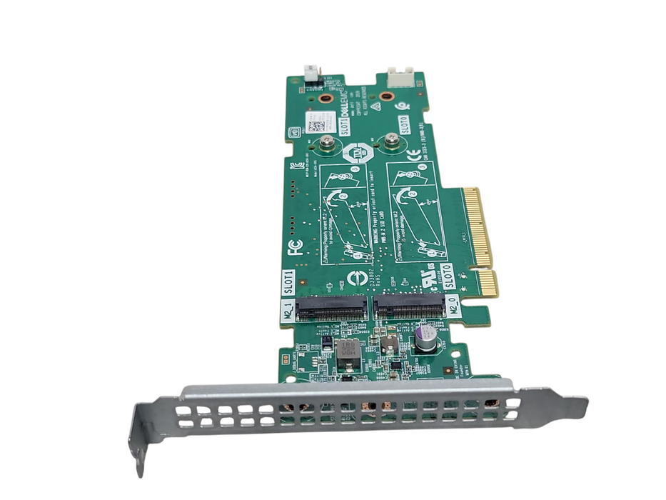 Dell EMC 051CN2 2 Slot M.2 SSD PCIe Storage Controller Adapter Card, FH Bracket