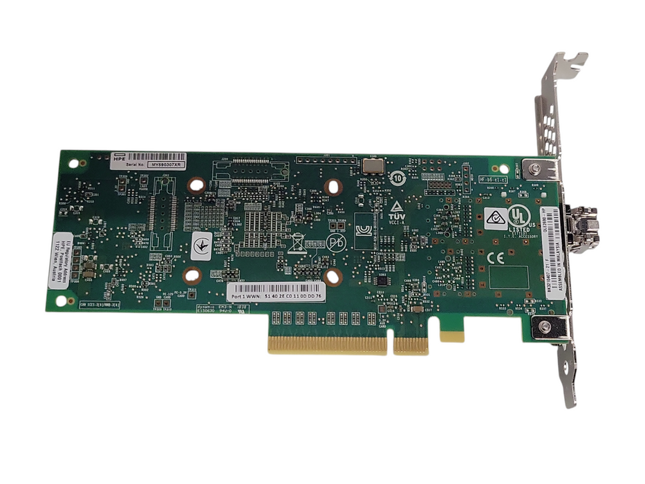 HPE Qlogic QLE2690-HP 1-port 16Gb FC HBA Host Bus Adapter /w SFP