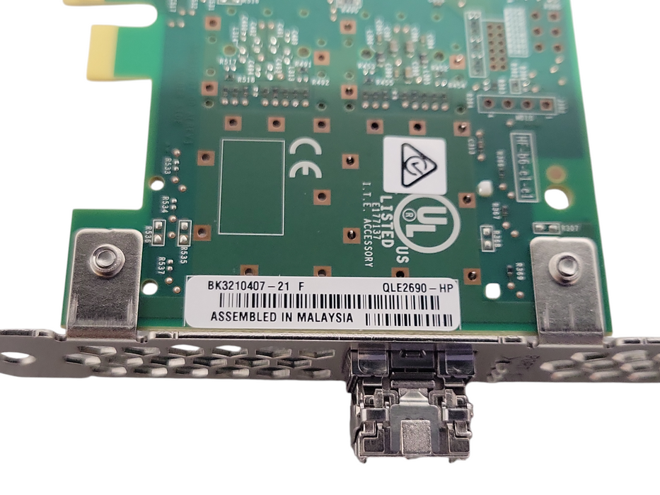 HPE Qlogic QLE2690-HP 1-port 16Gb FC HBA Host Bus Adapter /w SFP