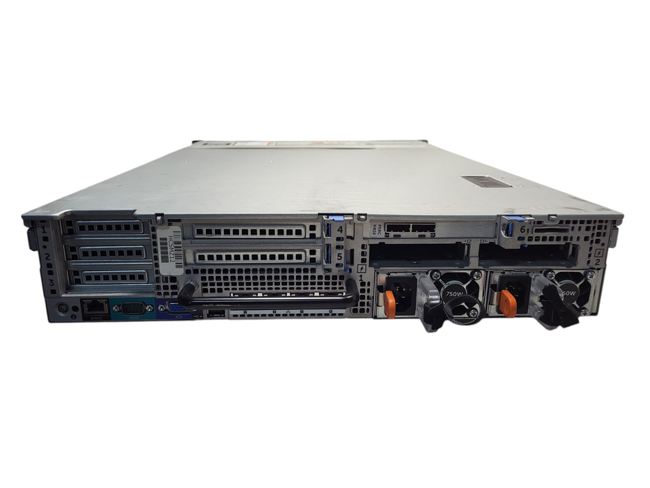 DELL PowerEdge R720xd 2x Xeon E5-2660 v2 16GB RAM H710P Mini 2x 750W PSU