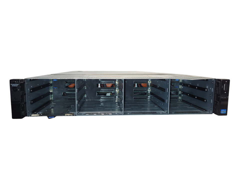 DELL PowerEdge R720xd 2x Xeon E5-2660 v2 16GB RAM H710P Mini 2x 750W PSU