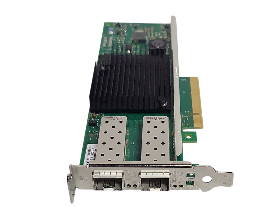 Dell X710-DA2 2-Port 10Gbps SFP+ PCI-e 3.0 Network Adapter 0G54KD, LP Bracket