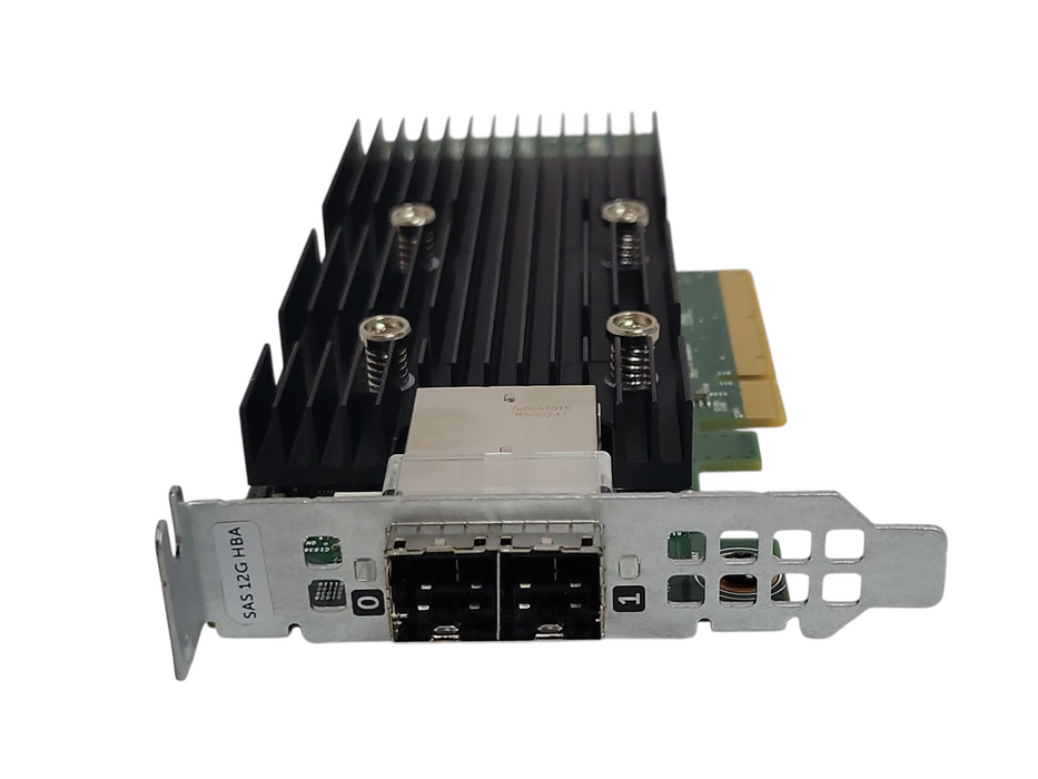 Dell 0T93GD 12G SAS HBA Dual Port Host Bus Adapter LP Bracket