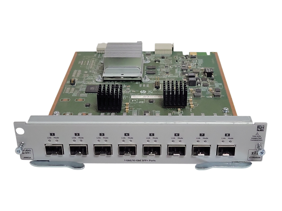 HPE Aruba J9993A 8-Port 1-GbE/10-GbE SFP+ v3 zl2 Module