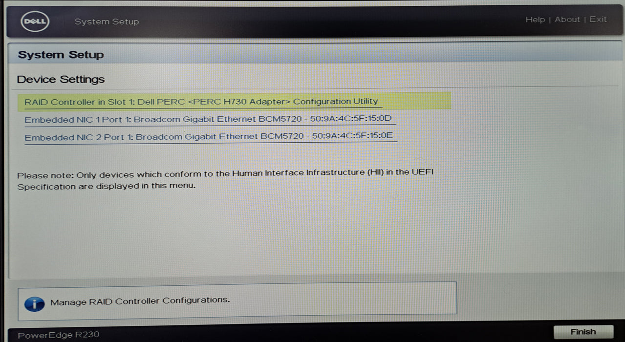 Dell PowerEdge R230 4x 3.5" | Xeon E3-1220 v5 @3.00GHz, 16GB DDR4, PERC H730