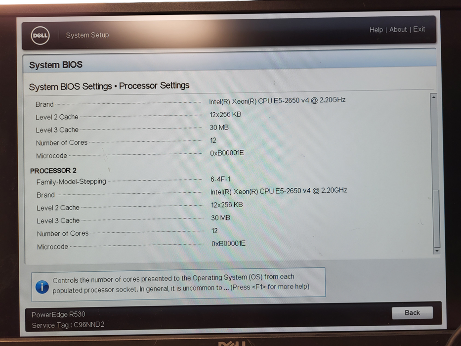 Dell PowerEdge R530 3.5" 2x E5-2650 v4 16GB DDR4 PERC H730 Mini 2x 750W PSU