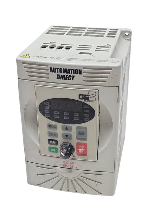 Automation Direct GS2-42P0 2.0HP 460V 3Ph Drive, See Detail _