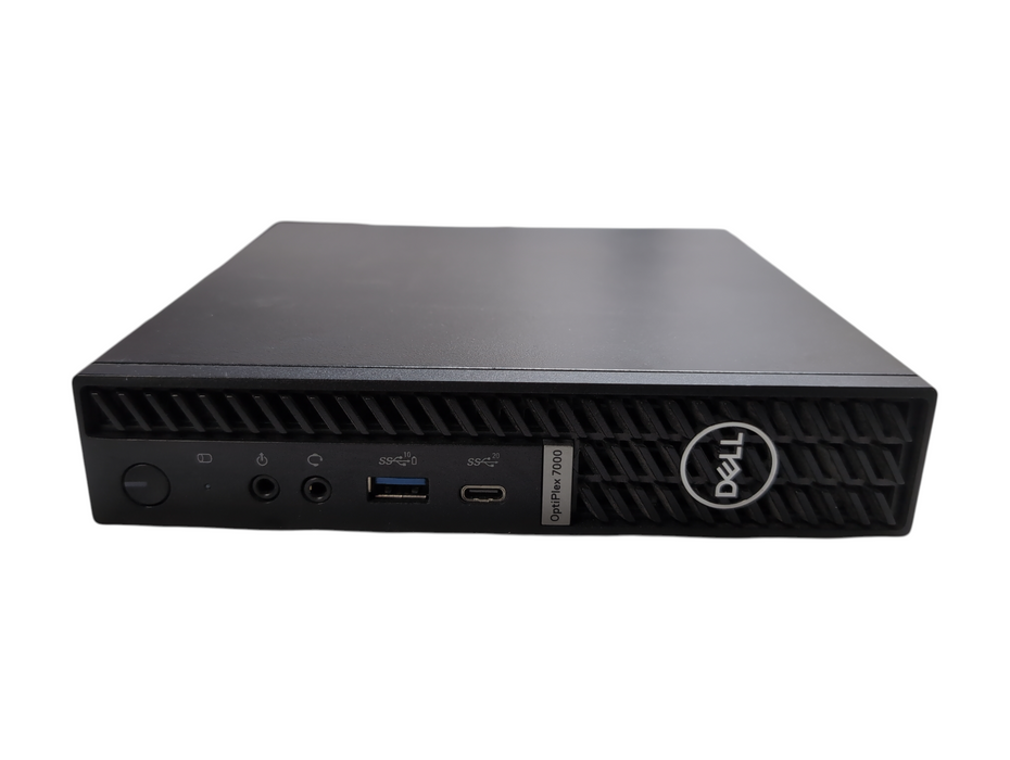 Dell Optiplex 7000 Micro, i7-12700T, 16GB DDR4, 256GB NVMe, No AC Adapter, READ