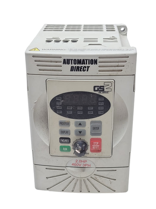 Automation Direct GS2-42P0 2.0HP 460V 3Ph Drive, See Detail _