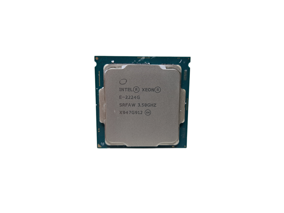 Intel Xeon E-2224G 3.50GHz Quad-Core CPU Processor SRFAW LGA1151 Socket