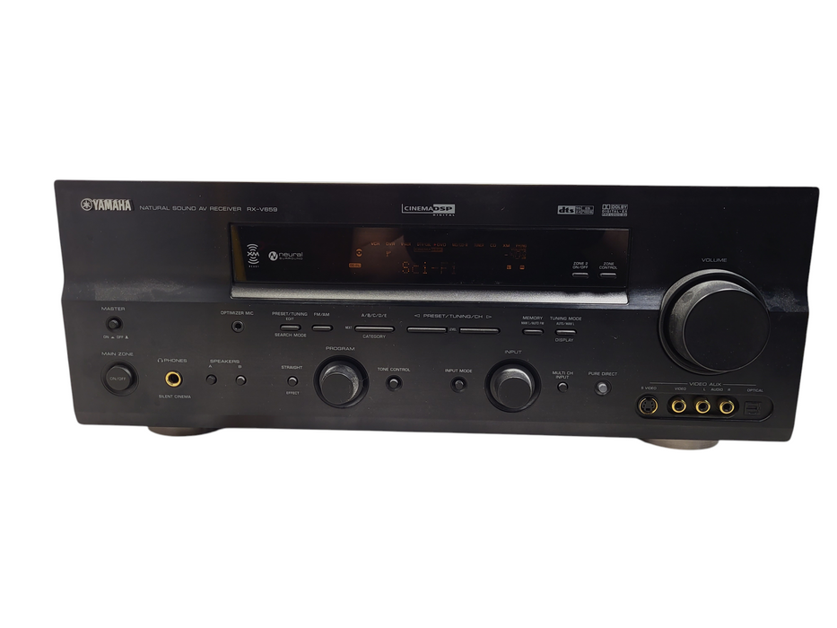 Yamaha RX-V659 Receiver HiFi Stereo 7.1 Channel Home Theater Audio Phono