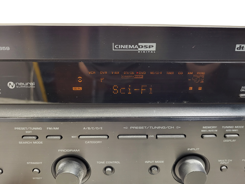 Yamaha RX-V659 Receiver HiFi Stereo 7.1 Channel Home Theater Audio Phono