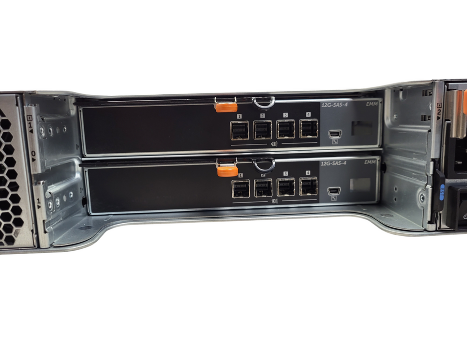 Dell SC420 COMPELLENT 24x 2.5inch SFF 2x 12G SAS Controller 2x 600W PSU