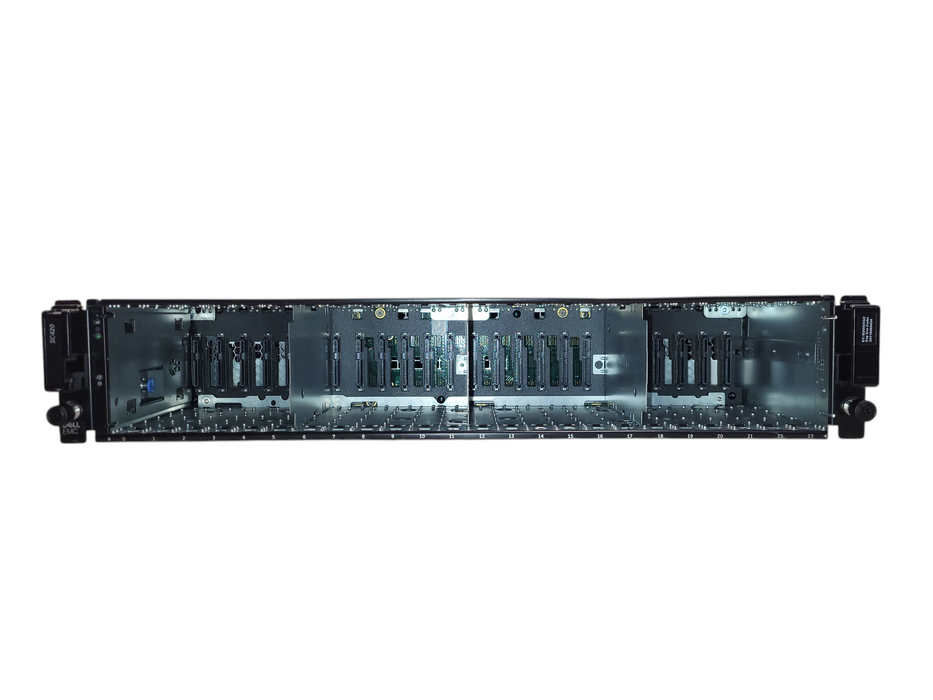 Dell SC420 COMPELLENT 24x 2.5inch SFF 2x 12G SAS Controller 2x 600W PSU