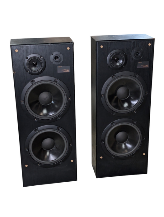 SONY SS-C721AV vintage 4-way floor-standing tower speakers PLEASE READ